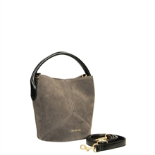 Gio Cellini secchiello in eco camoscio grigio coll.2026
