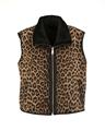 alessia massimo gilet reversible cerniera maculato coll.26/27